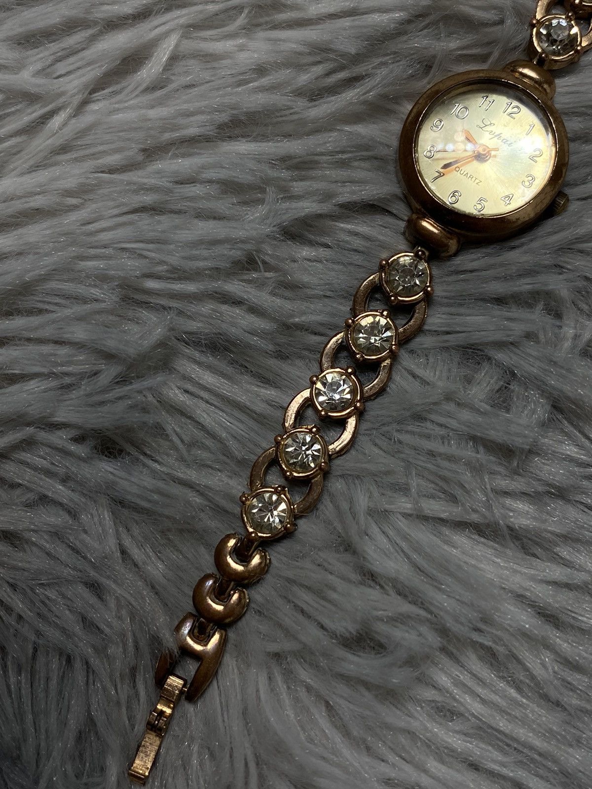 Japanese Brand × Jewelry × Vintage Rare Golden Radiance Bracelet Watch - Japanese Brand Size ONE SIZE - 8 Thumbnail