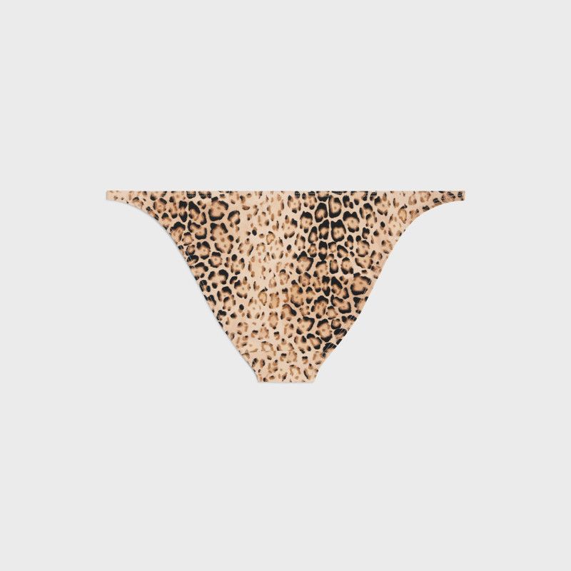 Celine o1w1db10526 2Z6952 Size:34/ Triomphe Swimsuit in Beige/Black Size ONE SIZE - 2 Thumbnail