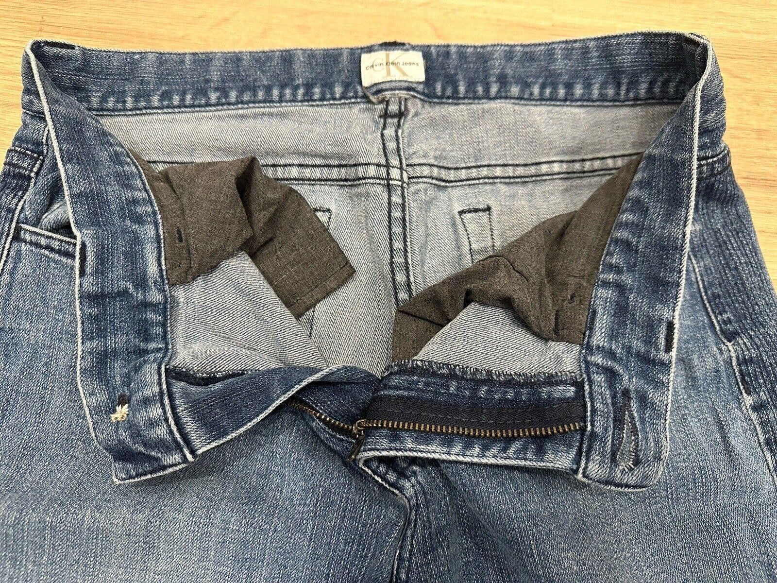 Calvin Klein Calvin Klein Mid Rise Jeans Stonewashed Flare Curvy 8 30x30 Size 30" / US 8 / IT 44 - 10 Thumbnail