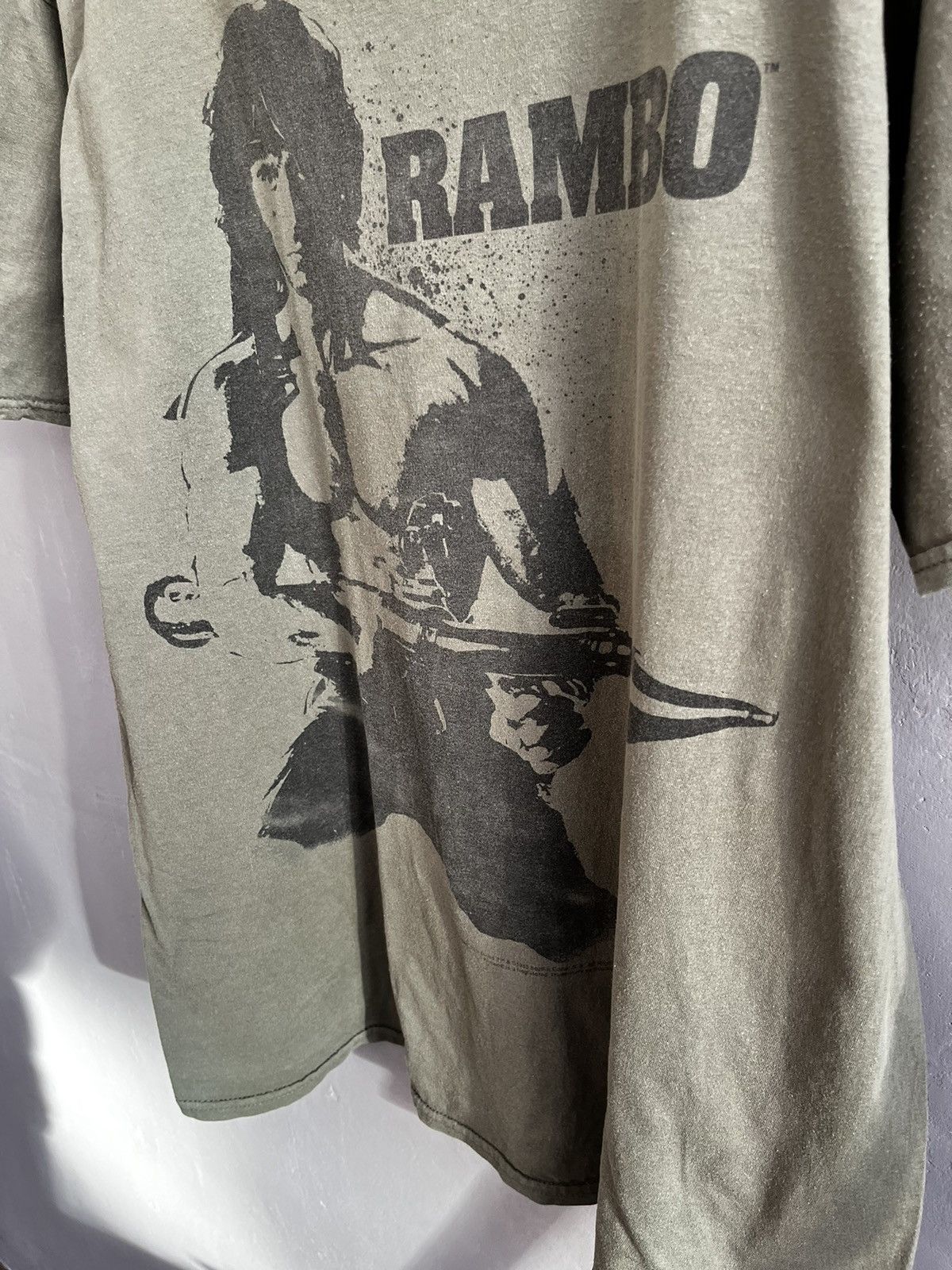 Vintage Vintage 1985 Rambo "First Blood II" Shirt Size US L / EU 52-54 / 3 - 5 Thumbnail