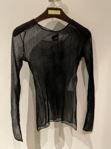 Tom Ford o1w1db10225 MAK1230 Long Sleeve T-Shirt in Black Size M / US 6-8 / IT 42-44 - 1 Preview