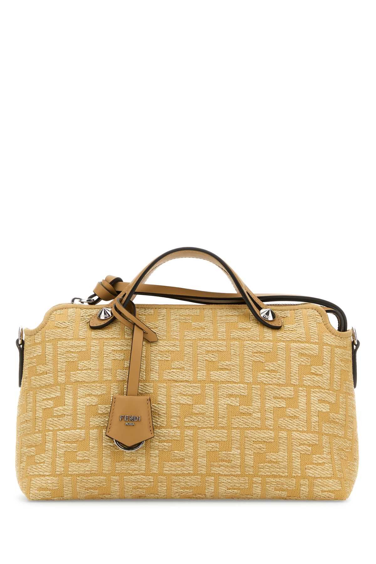 ハンドバッグ Fendi Embroidered Raffia Medium By The Way Handbag Fendi Embroidered Raffia Medium By The Way Handbag | Grailed
