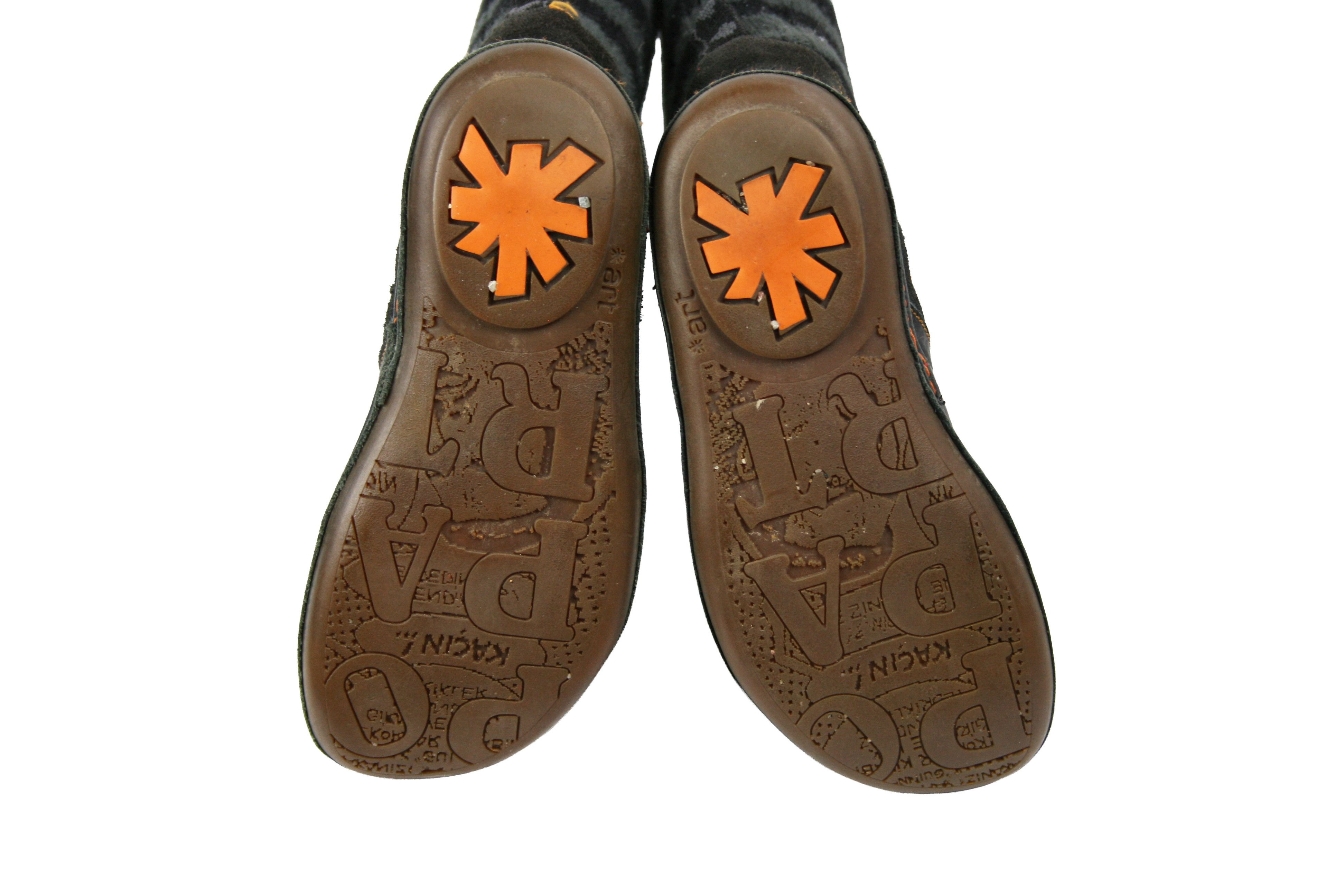 Japanese Brand The Art Company 00S Y2K Goblin Socks Boots Vintage Size US 8 / IT 38 - 15 Thumbnail