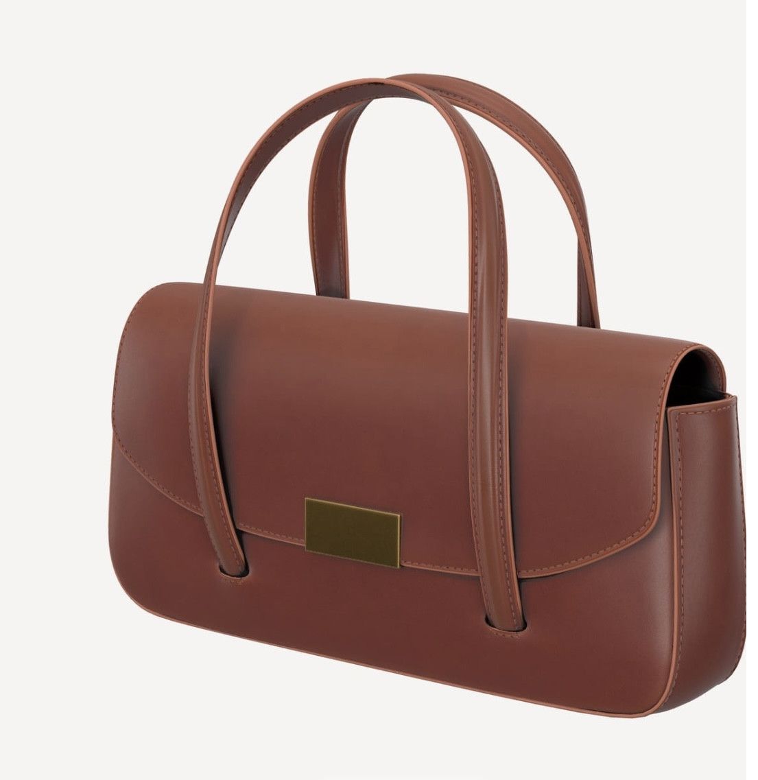 Zara Zara limited edition leather handbag BNWT brown Size ONE SIZE - 1 Thumbnail