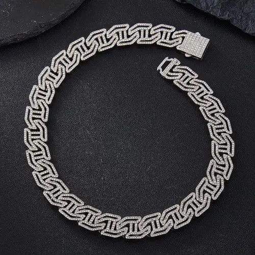 Other 16MM Cuban chain necklace bracelet Size ONE SIZE - 1 Thumbnail