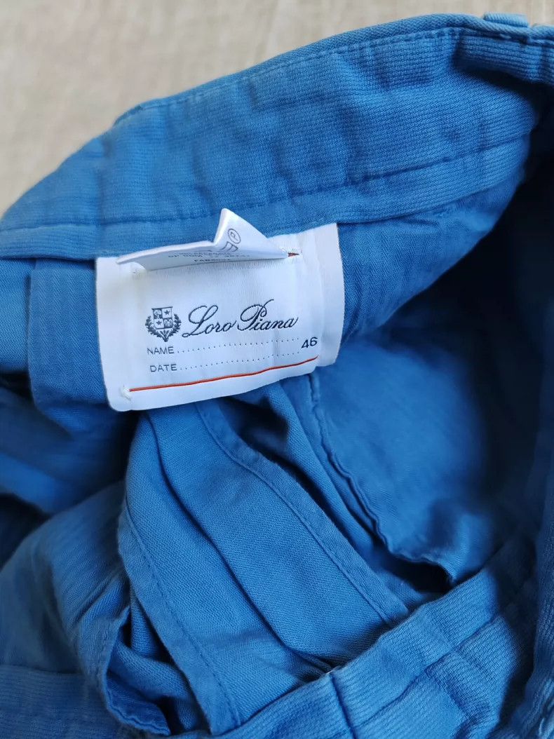 Loro Piana LORO PIANA Flaxen trousers Size US 30 / EU 46 - 4 Thumbnail