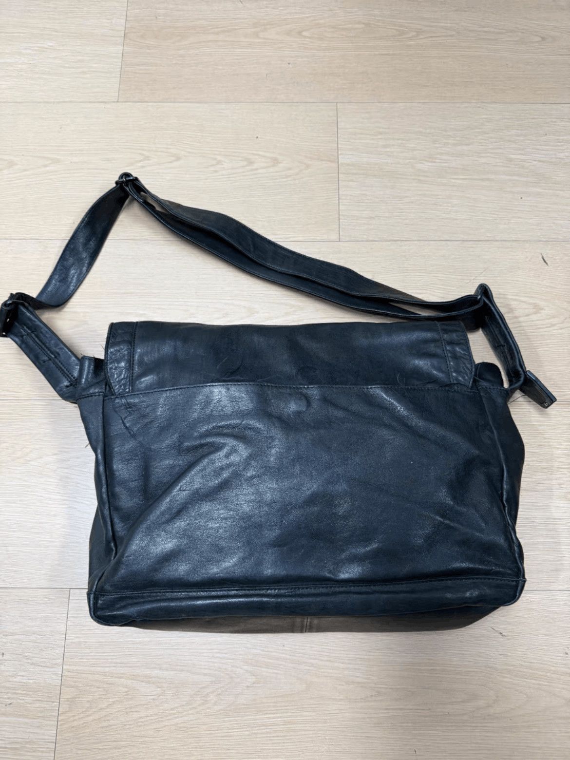 Yohji Yamamoto Yohji Yamamoto Y's Horse Leather Messager Bag-2507 Size ONE SIZE - 9 Thumbnail