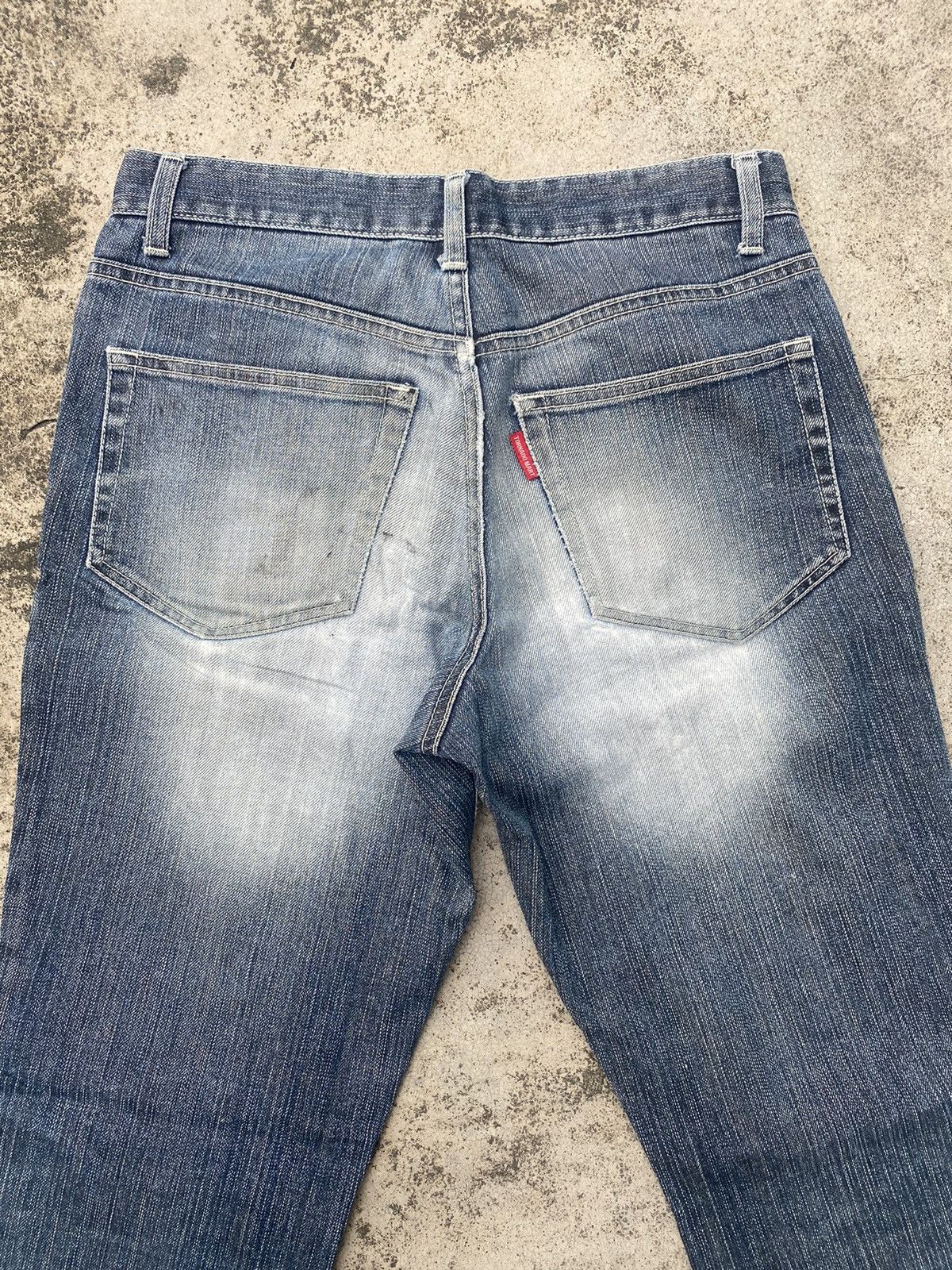 Japanese Brand × Tornado Mart Flare Jeans Tornado Mart Distressed Bootcut Size US 28 / EU 44 - 21 Thumbnail