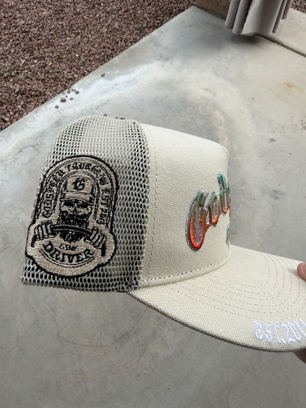 Godspeed Godspeed “Forever” Gradient Trucker Hat – Bone Size ONE SIZE - 2 Thumbnail