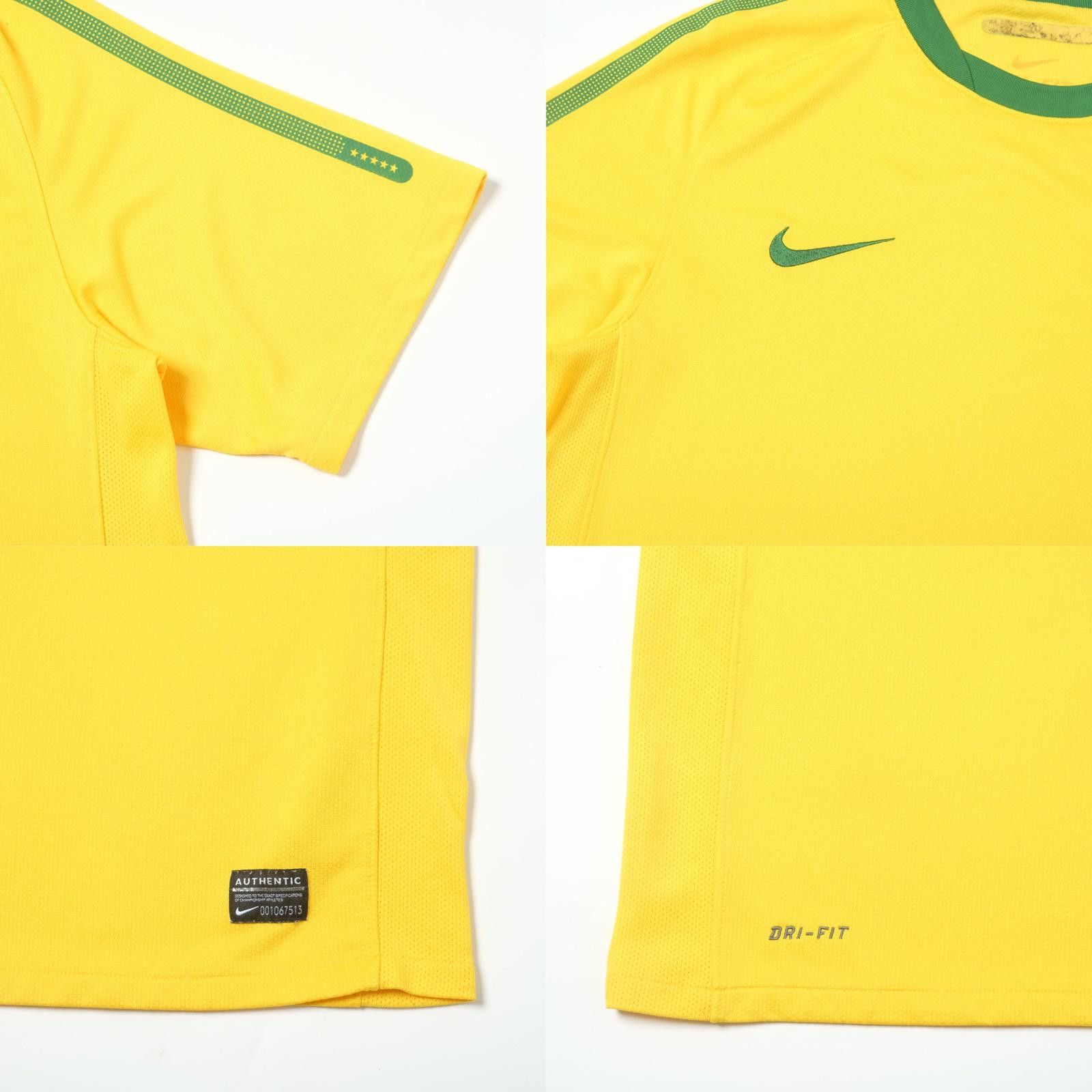 Nike 2010/11 Brazil Home Shirt Nike (M/L) Size US M / EU 48-50 / 2 - 5 Thumbnail