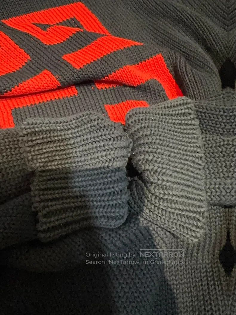 Givenchy Givenchy Black and Red Logo Sweater Size US S / EU 44-46 / 1 - 5 Thumbnail
