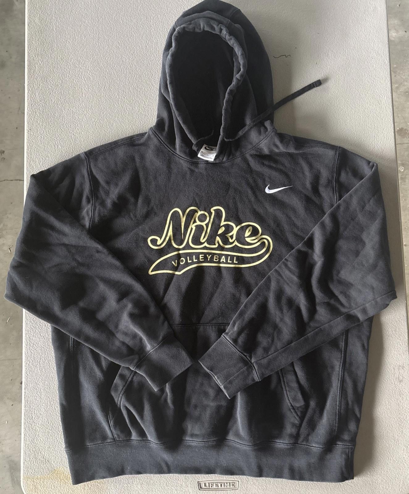 Nike Nike Volleyball - Black Hoodie Women's Size Extra Large XL Size XL / US 12-14 / IT 48-50 - 1 Thumbnail