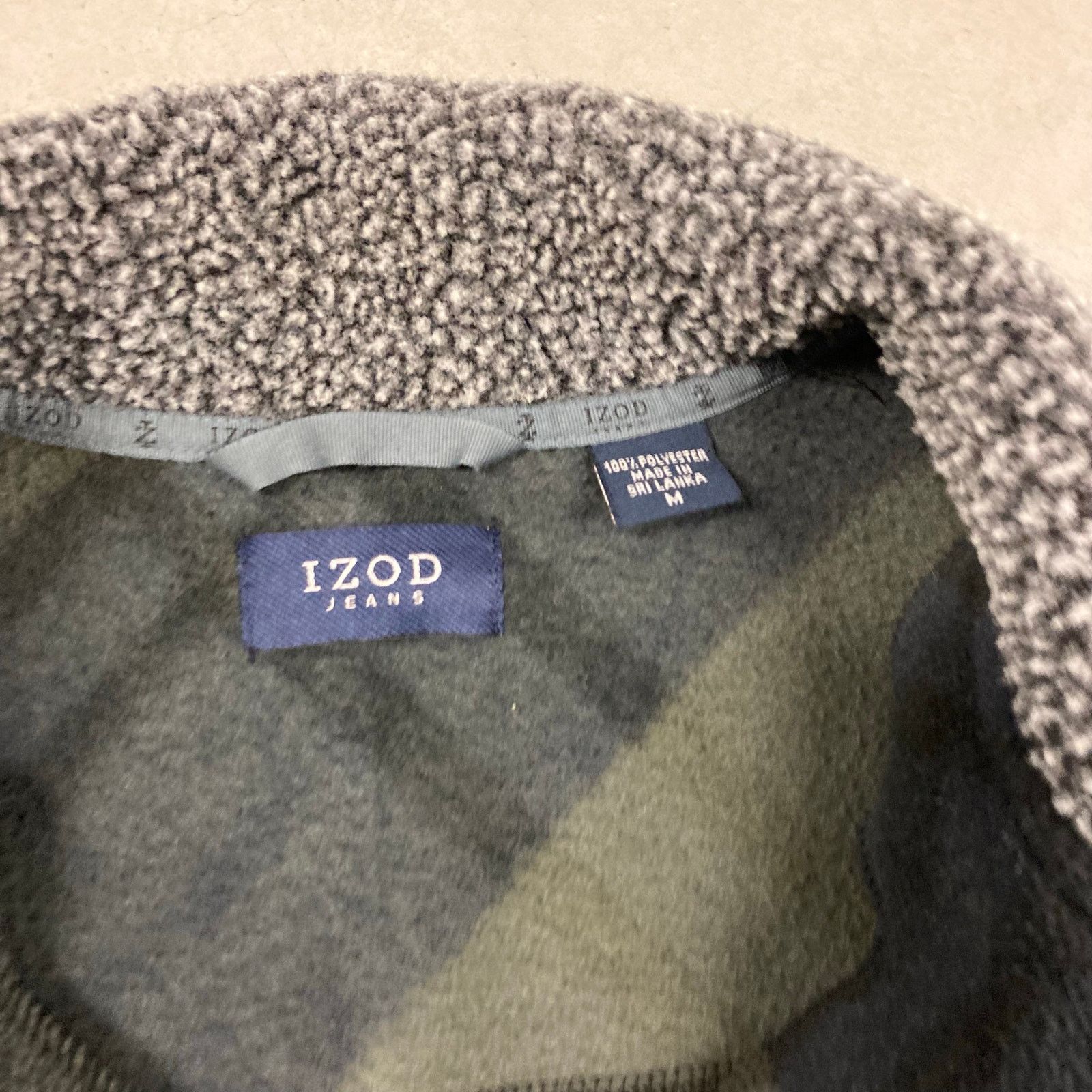 Izod Vintage flannel bomber Jacket Size US XL / EU 56 / 4 - 3 Thumbnail