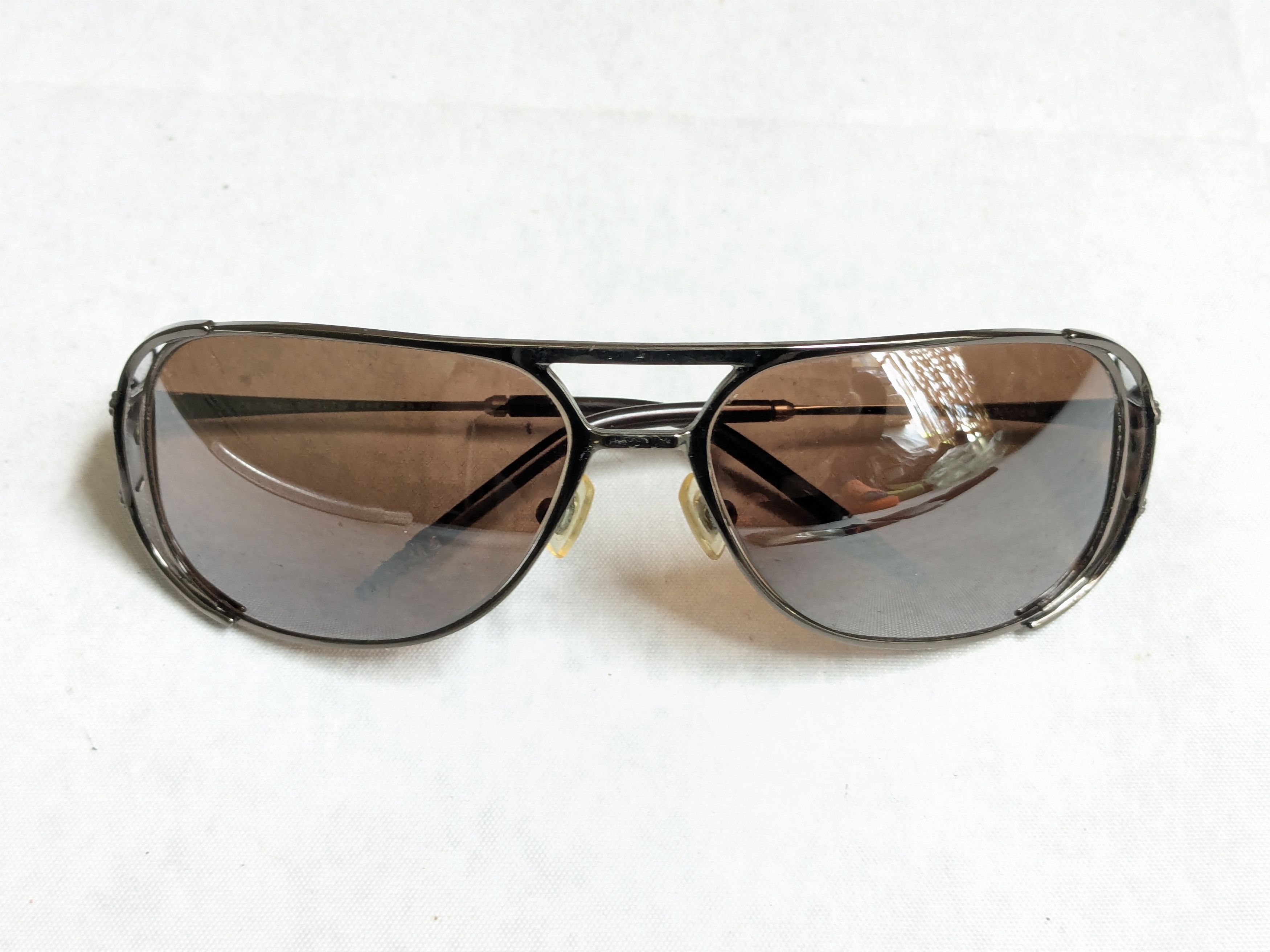 Chrome Hearts Chrome Hearts Sunglasses Jones Brown Aviator Cross Size ONE SIZE - 2 Thumbnail
