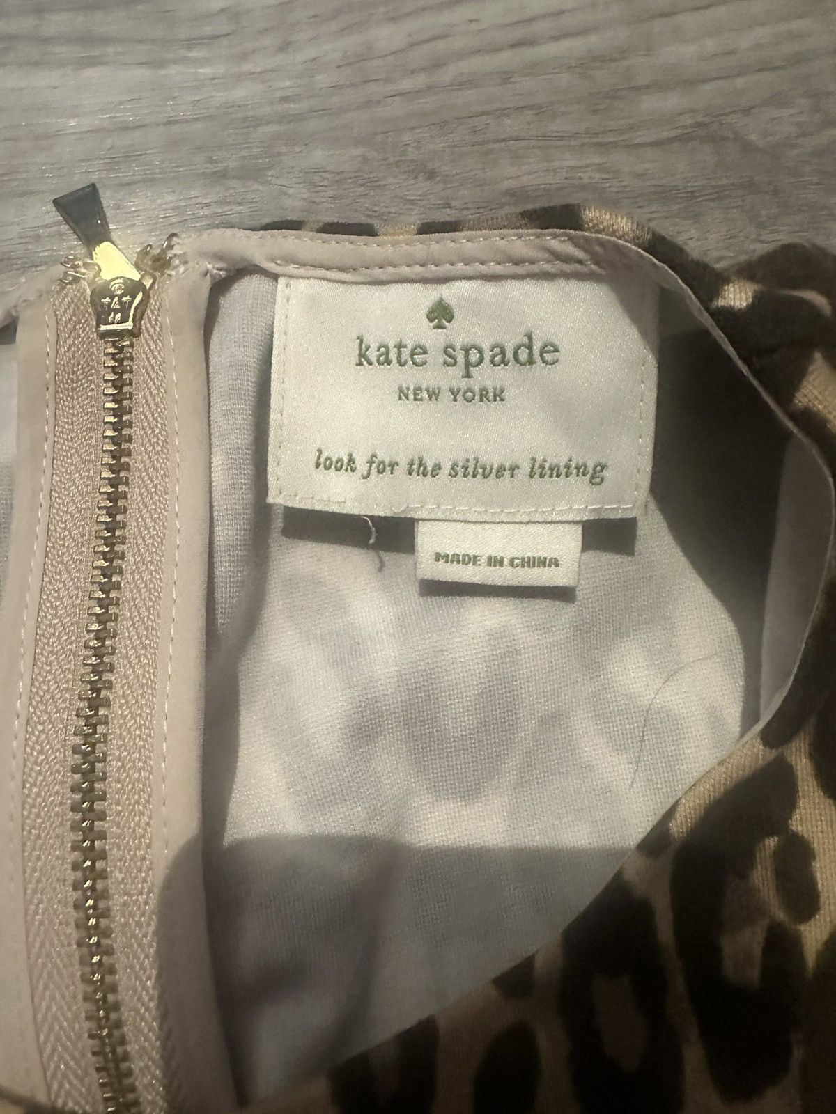 Kate Spade Kate Spade Animal Print Dress Size M / US 6-8 / IT 42-44 - 2 Thumbnail