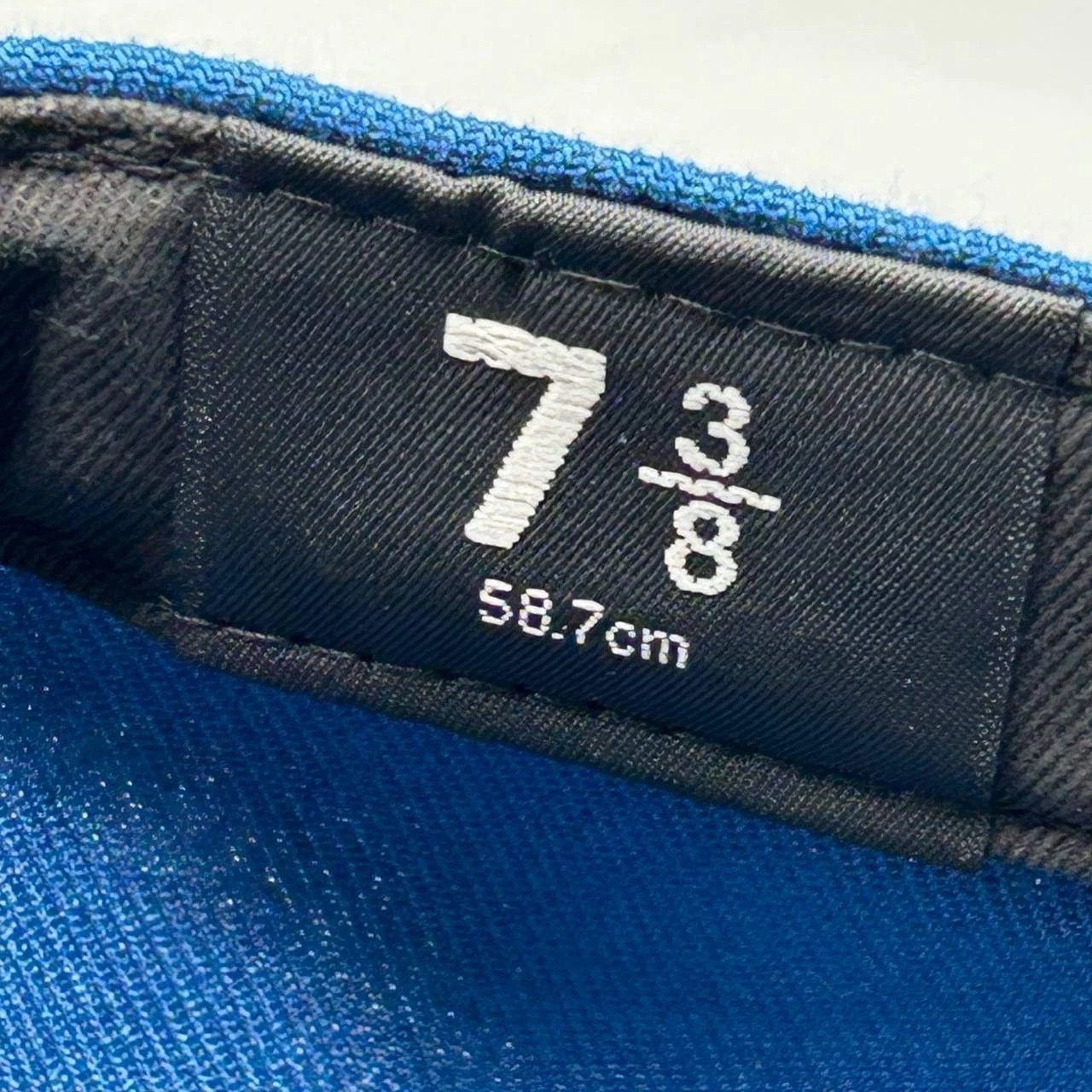 New Era Florida Marlins Hat Men 7 3/8 Blue Purple MLB Fitted Cap Size ONE SIZE - 3 Thumbnail