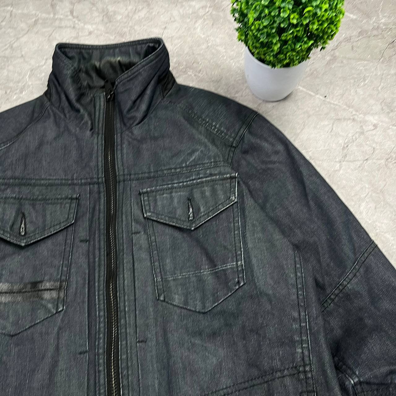 Japanese Brand Vintage Y2K Avant Gard Leather Jacket Opium Rare 90s Casual Size US M / EU 48-50 / 2 - 14 Thumbnail