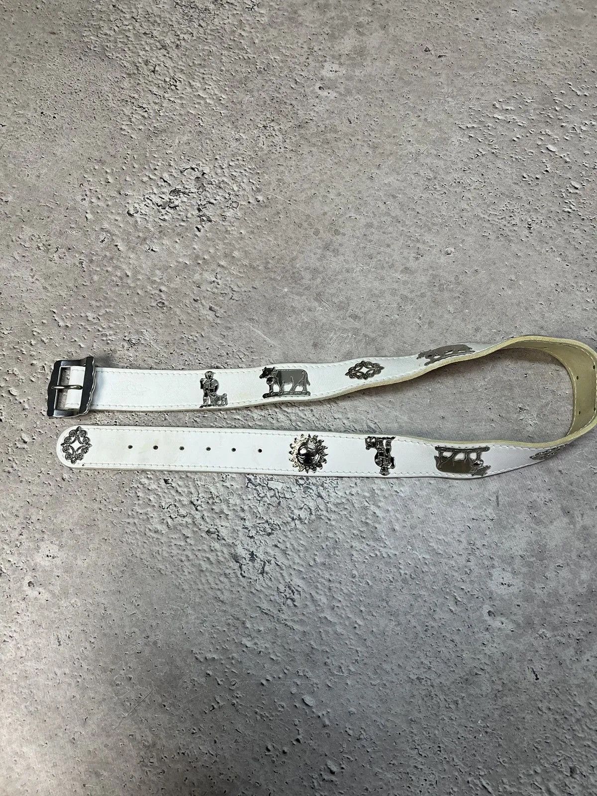 Etro Vintage Avant garde y2k leather punk Etro belt Size ONE SIZE - 12 Thumbnail