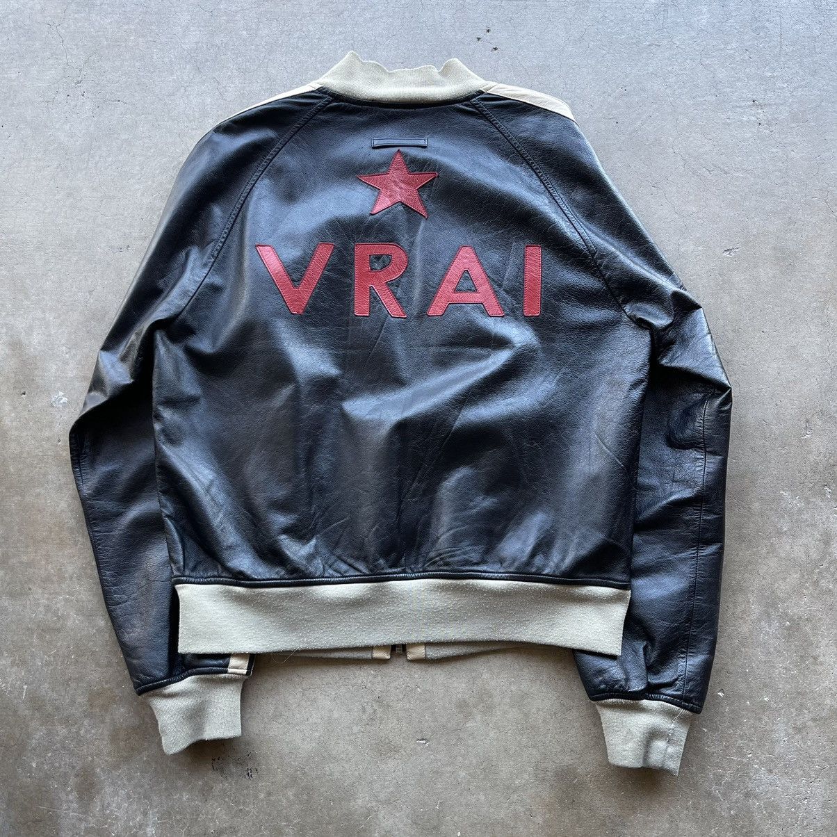 Jean Paul Gaultier Homme Vrai Leather Moto Jacket