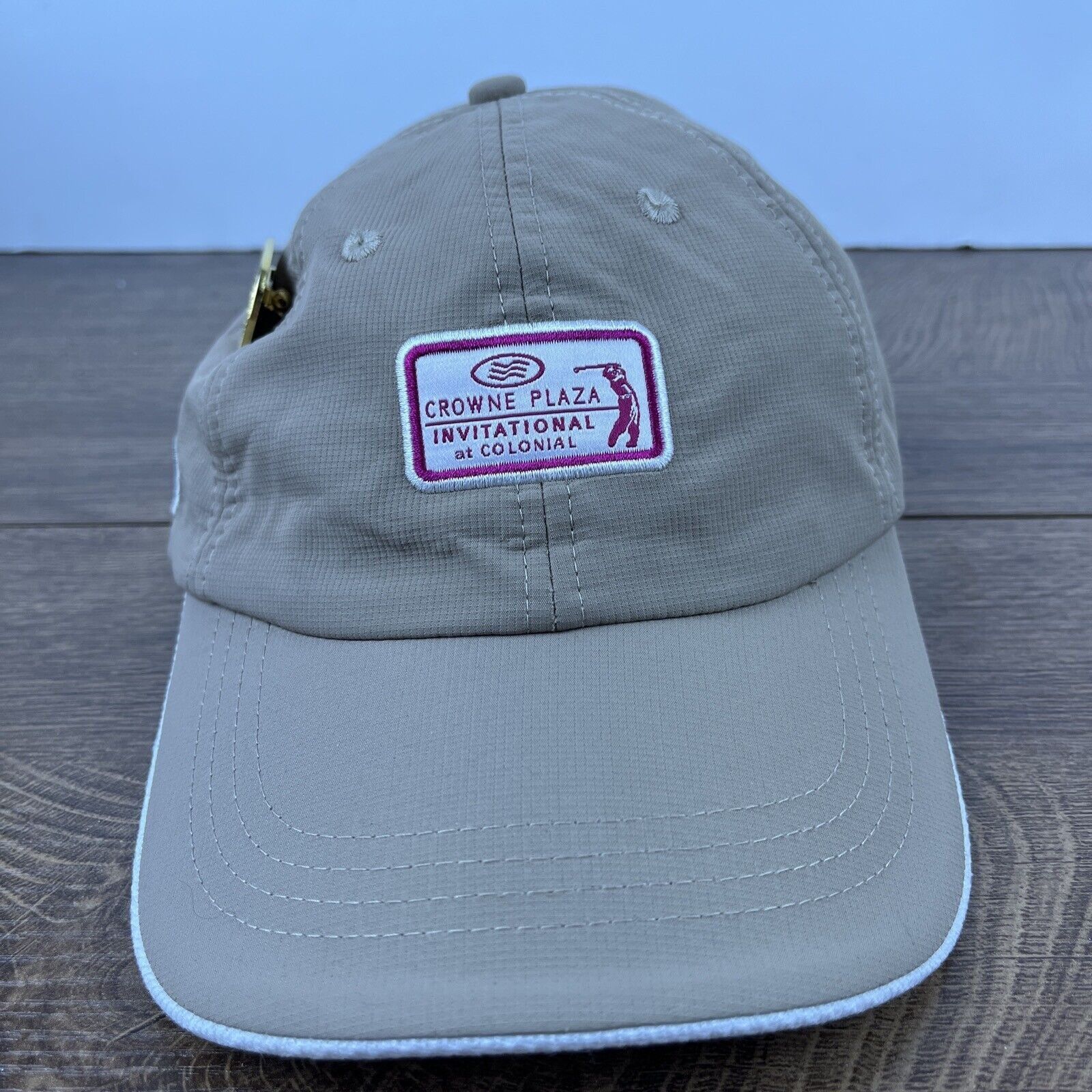 Other Crowne Plaza Invitational Colonial Hat Tan Brown Hat Adjusta Size ONE SIZE - 1 Thumbnail