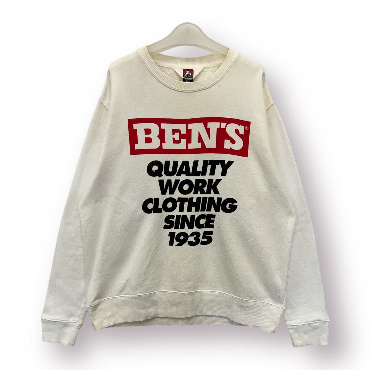 Ben Davis 🔥 Ben Davis Streetwear Roundneck Sweatshirt - L Size US L / EU 52-54 / 3 - 1 Thumbnail