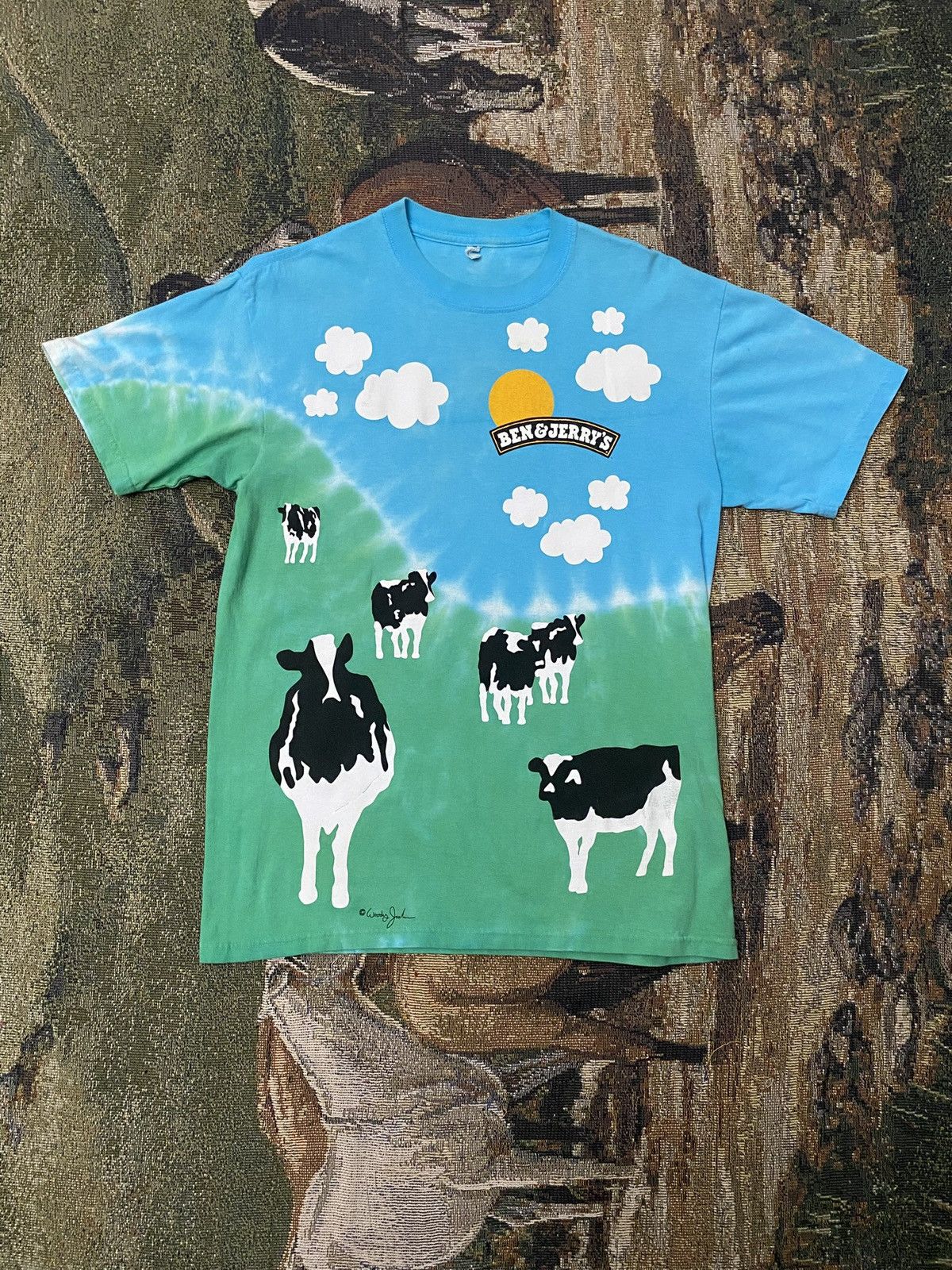 Vintage Ben&Jerrys T-shirt Perfect shape Size US M / EU 48-50 / 2 - 1 Thumbnail