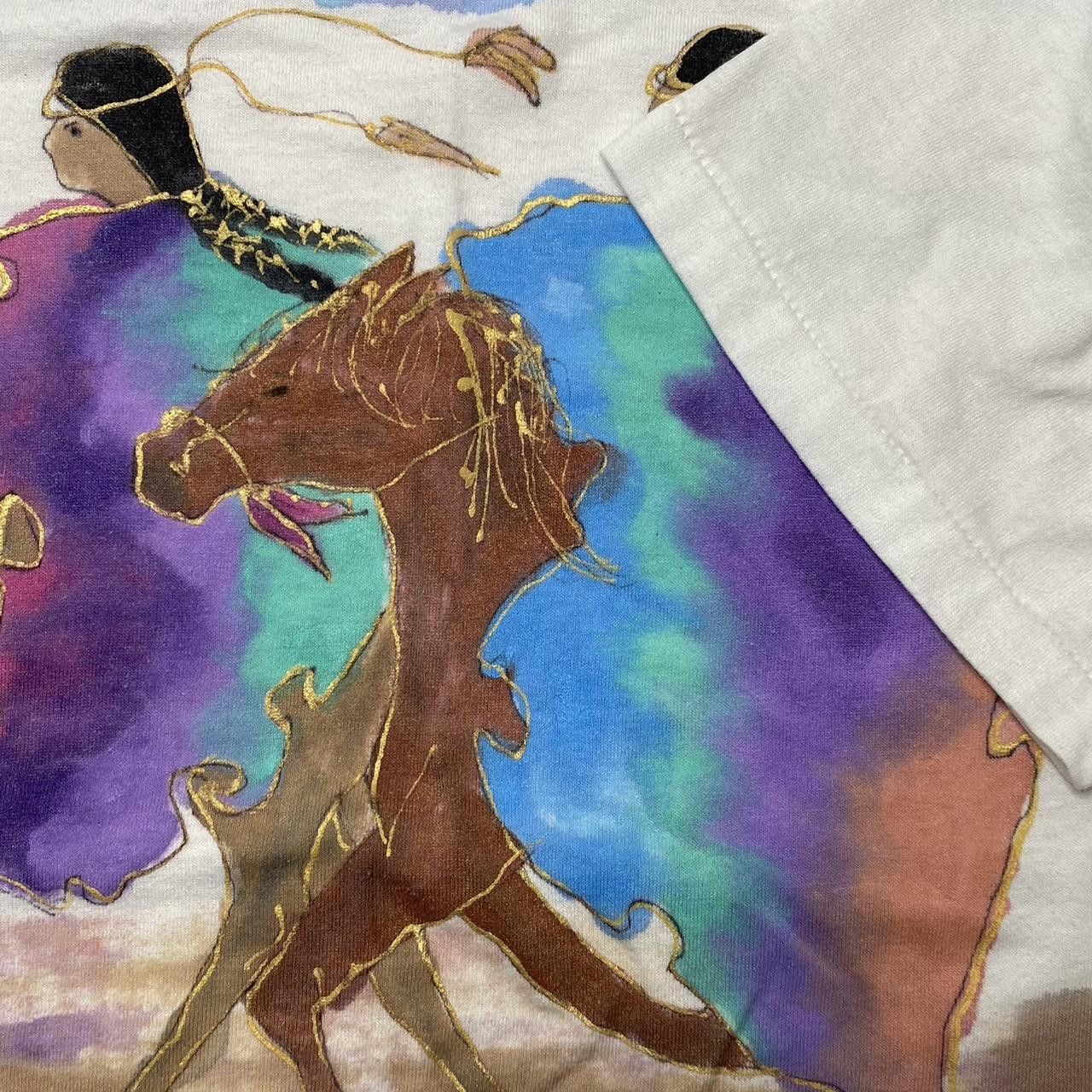 Other Vintage Native American White Nature Art Tee Size XL Size US XL / EU 56 / 4 - 3 Thumbnail