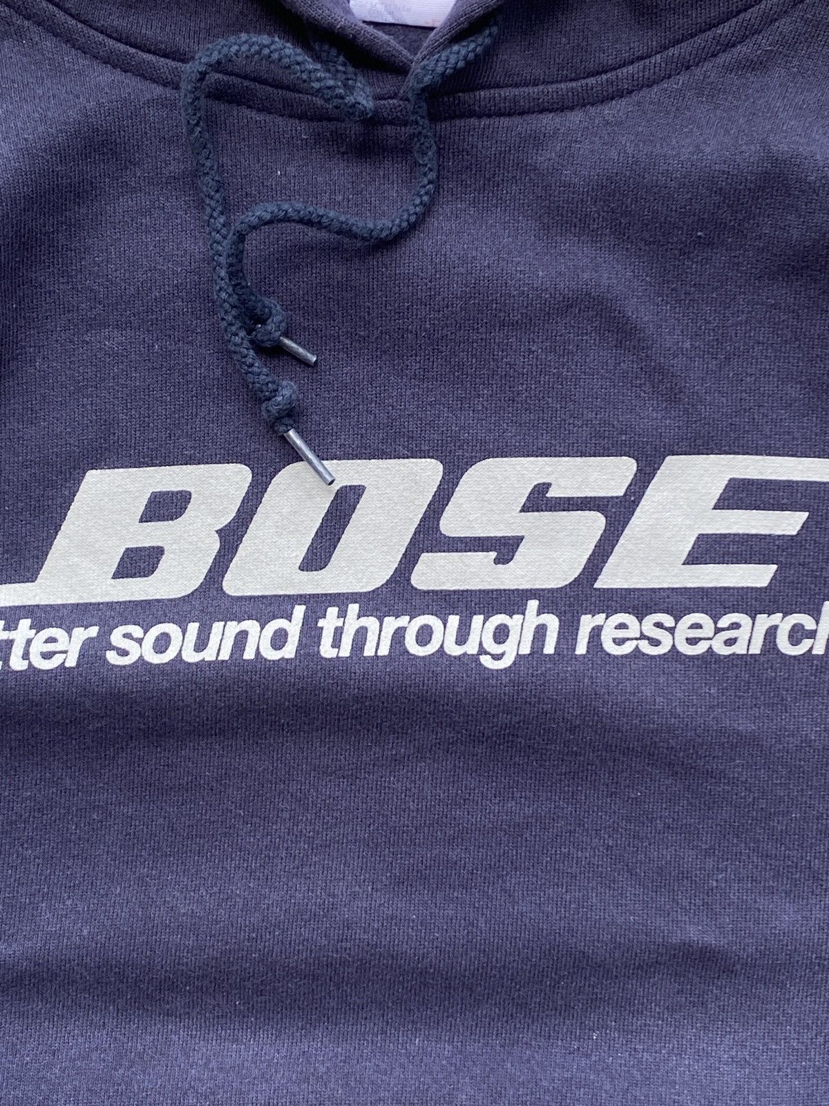 Vintage Vintage 1990s Bose Sound System Pullover Hoodie Size US M / EU 48-50 / 2 - 5 Thumbnail