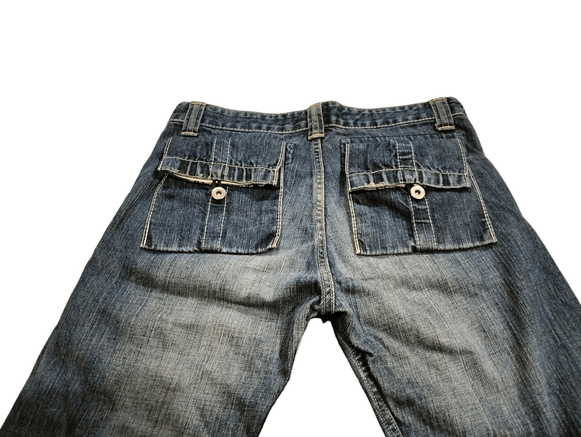 Johnbull Vintage John Bull Kojima Flare Bondage Back Pocket Size US 30 / EU 46 - 11 Thumbnail