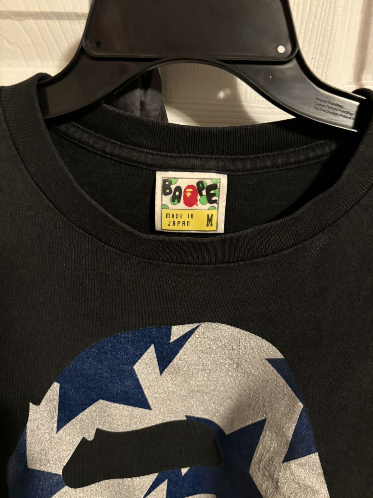 Bape Bape Big Head Logo Print T-Shirt Size US M / EU 48-50 / 2 - 5 Thumbnail