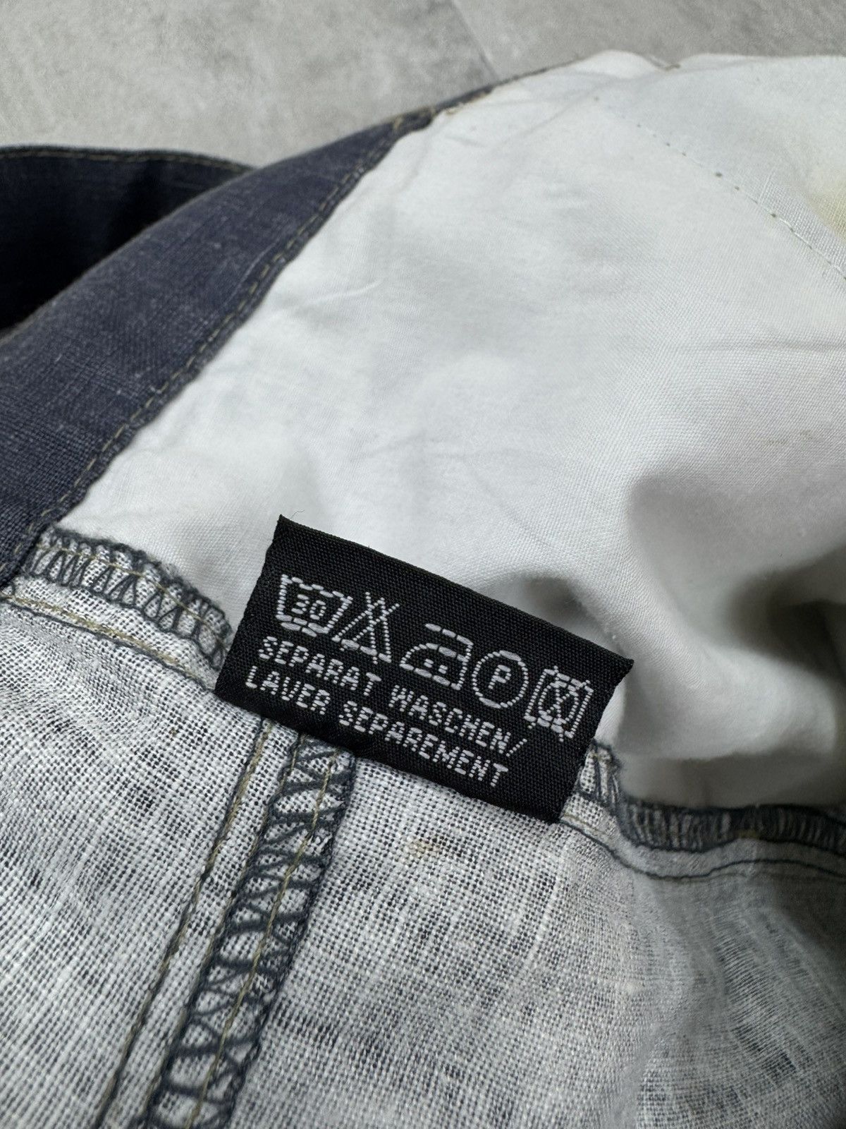 Other Yes Or Not Linen/Cotton Baggy Skater Pants Front Pockets Size US 34 / EU 50 - 11 Thumbnail