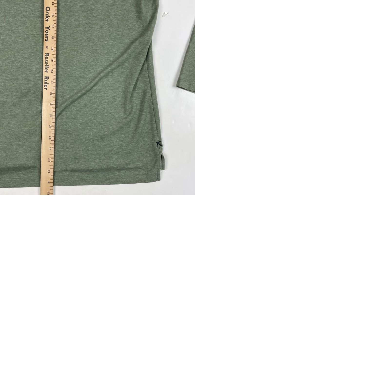 Cuts Cuts Shirt Mens Large Green Henley Long Sleeve Running Workout Stretch Size US L / EU 52-54 / 3 - 9 Thumbnail