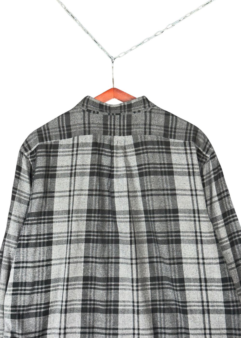 VTG PRL Plaid Flannel Work Shirt Heritage Americana image 9