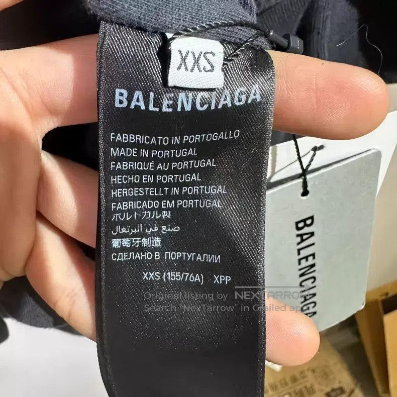 Balenciaga Balenciaga Reversed Letter Zip Hoodie Size US XXS / EU 40 - 4 Thumbnail