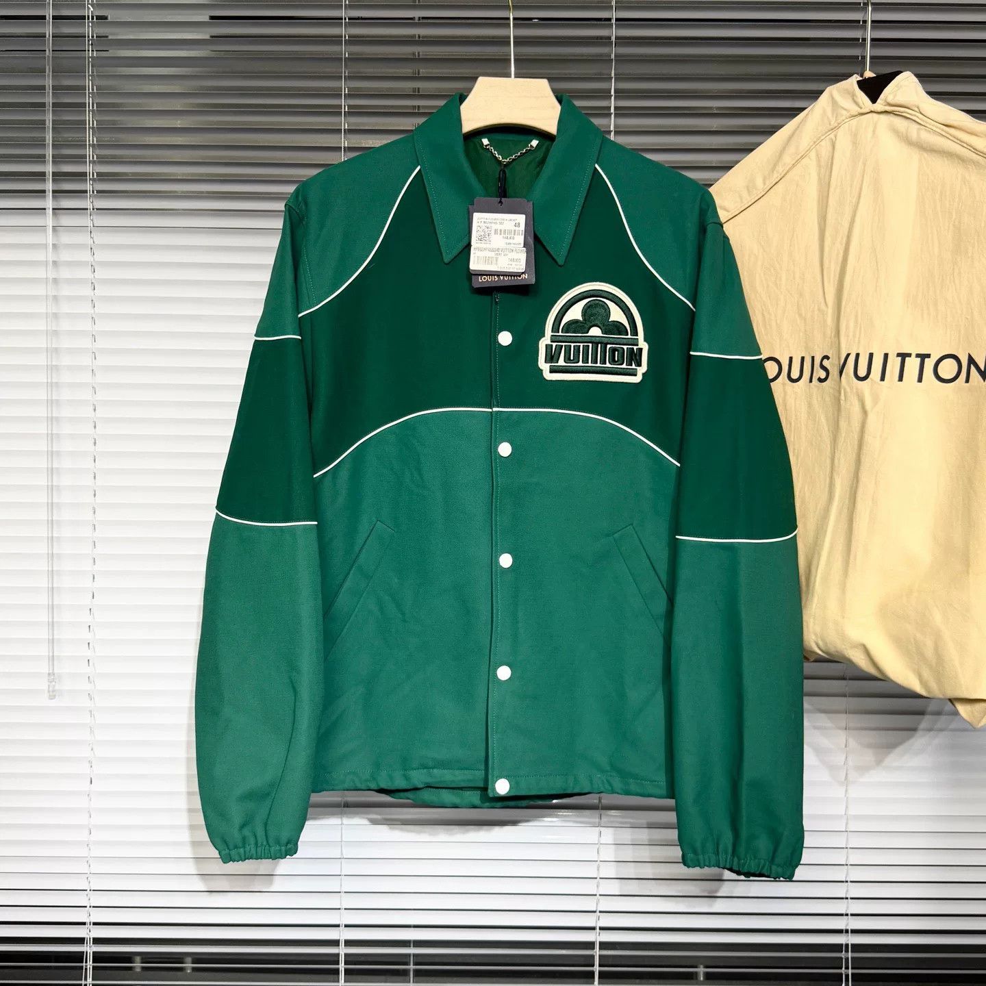 Louis Vuitton LV 24 Early Spring Green Embroidered Jacket Size US M / EU 48-50 / 2 - 1 Thumbnail