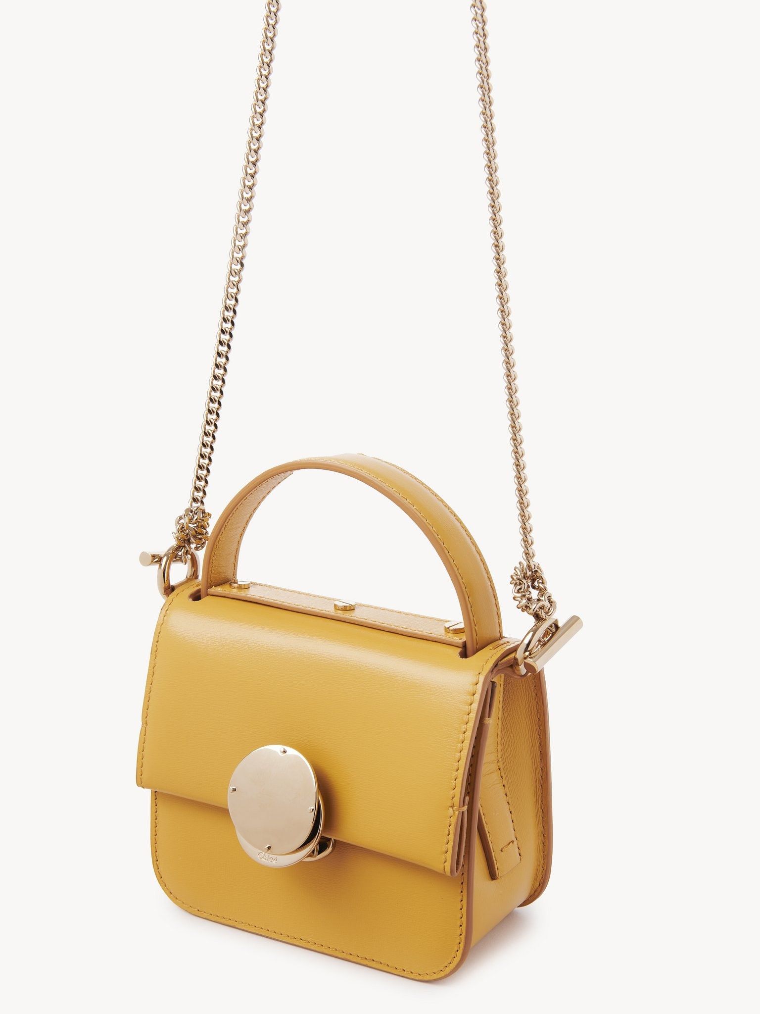 Chloe o1loc1c1224 Size: OS / CHC24 Penelope Micro Flap Bag Gold Size ONE SIZE - 2 Thumbnail