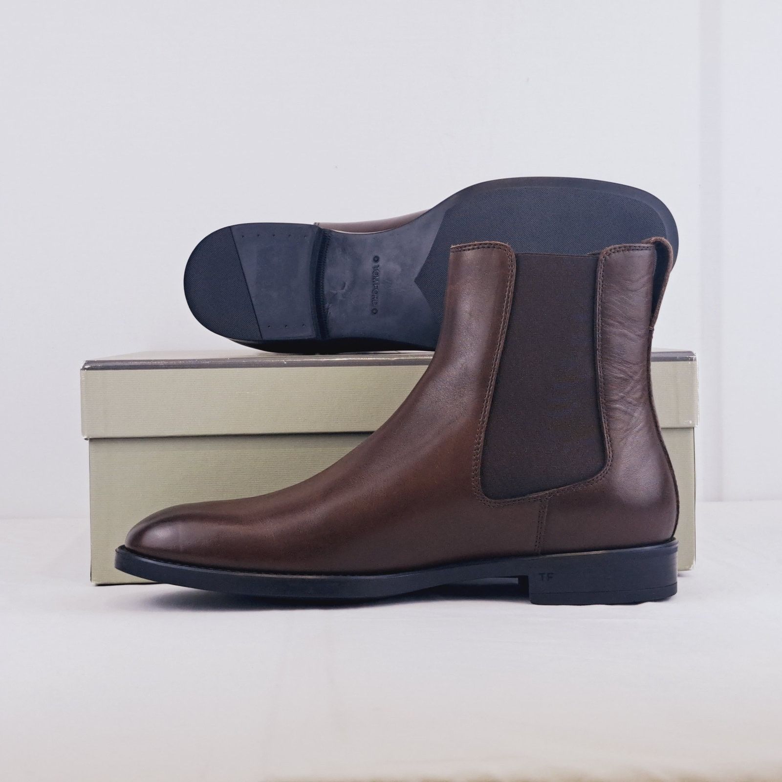 Tom Ford o1rshd1 Informal Ankle Boots in Brown Size US 11 / EU 44 - 1 Thumbnail