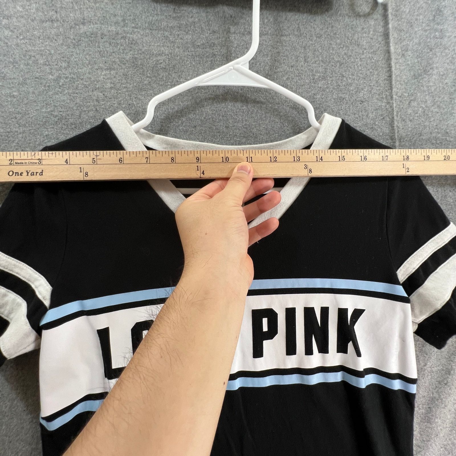 Pink PINK Shirt Women Size XS Black Short Sleeve Casual Size XS / US 0-2 / IT 36-38 - 5 Thumbnail
