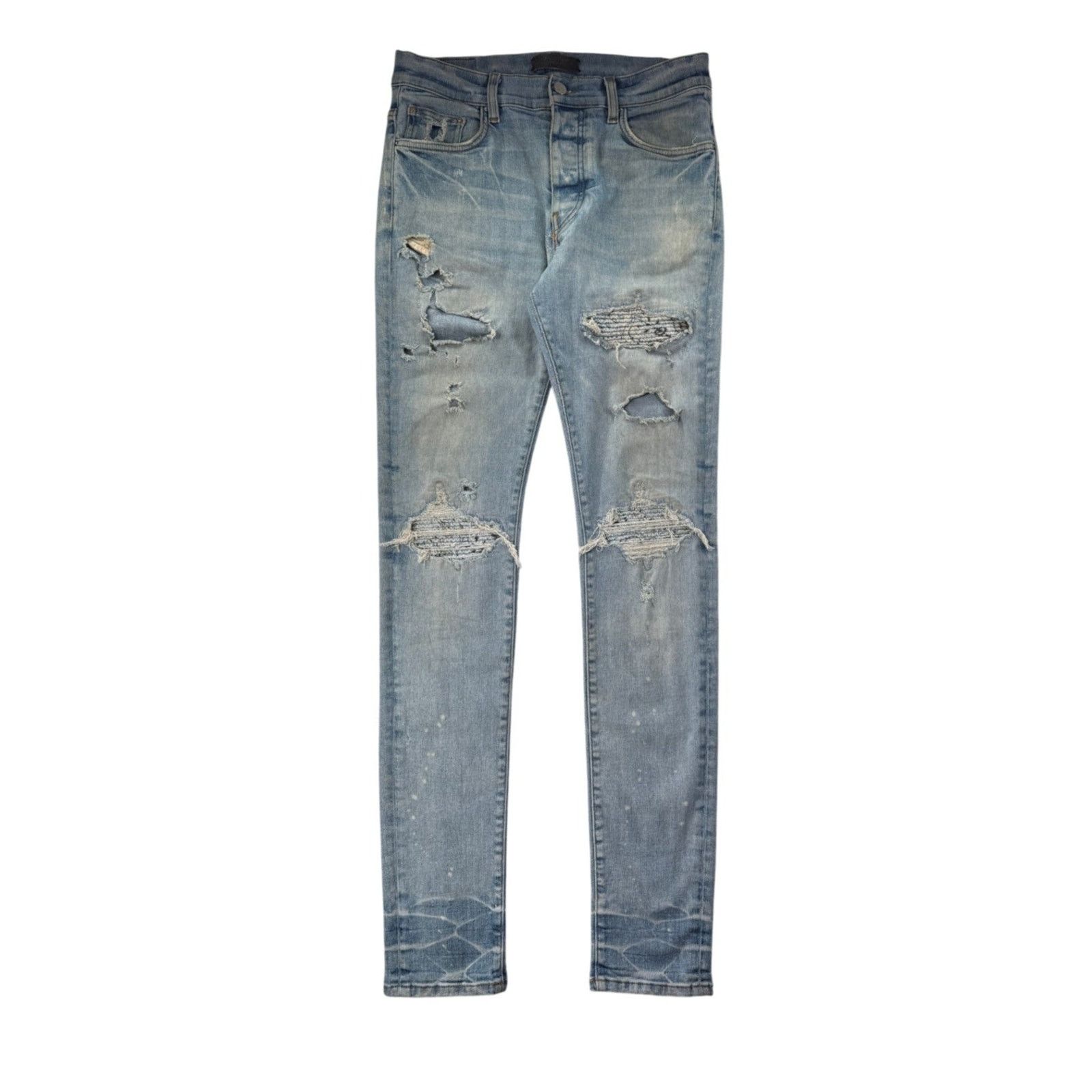 Amiri Amiri MX1 Baby Blue Bandana Jeans Clay Indigo (Amiri Exclusi