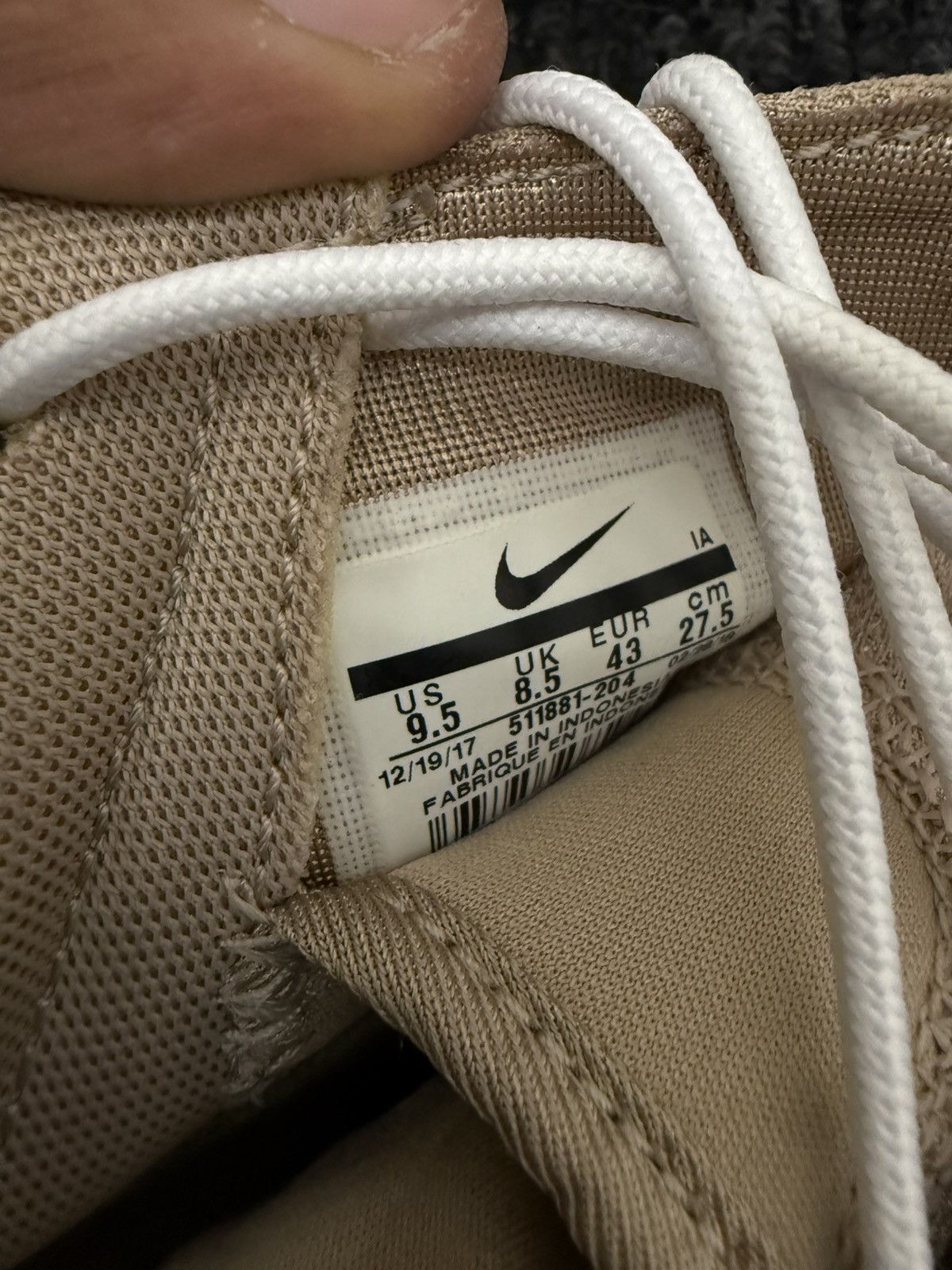 Nike Nike Roshe One 'Sand' Size US 9.5 / EU 42-43 - 8 Thumbnail