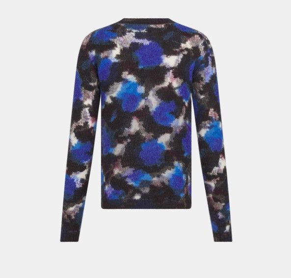 Dior o1w1db11124 Wool Knit Sweater in Multicolor Size XL / US 12-14 / IT 48-50 - 2 Thumbnail