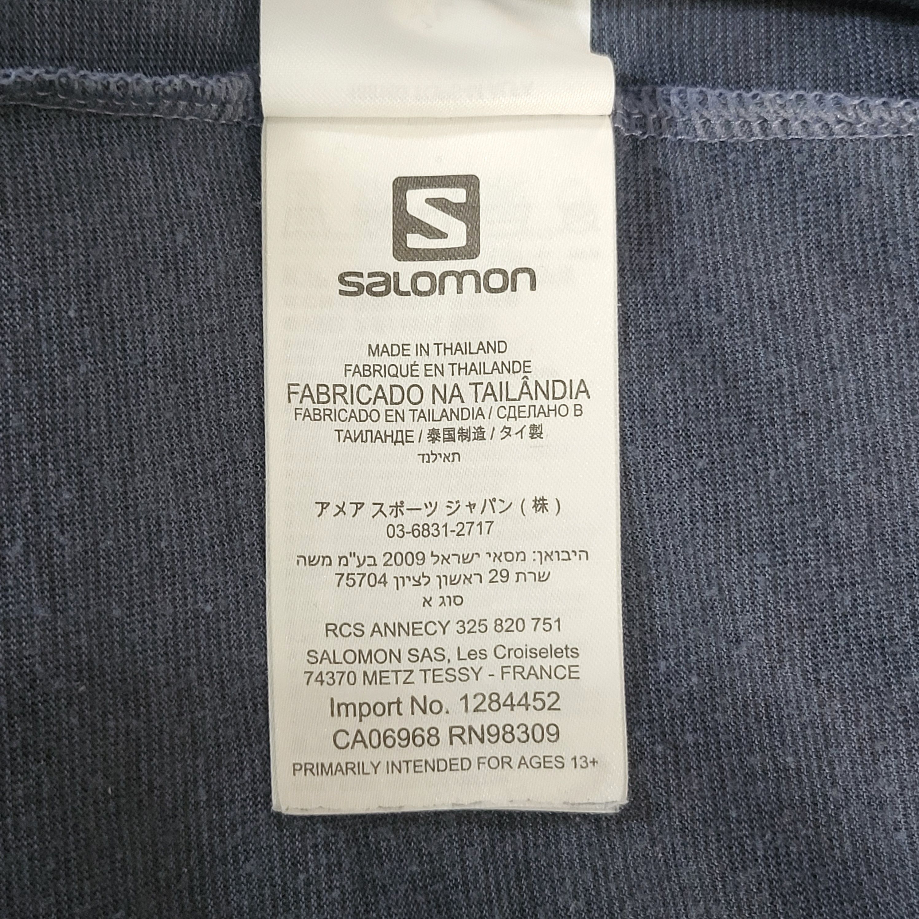 Salomon Outdoor Life Salomon t-shirt size XL Size US XL / EU 56 / 4 - 8 Thumbnail
