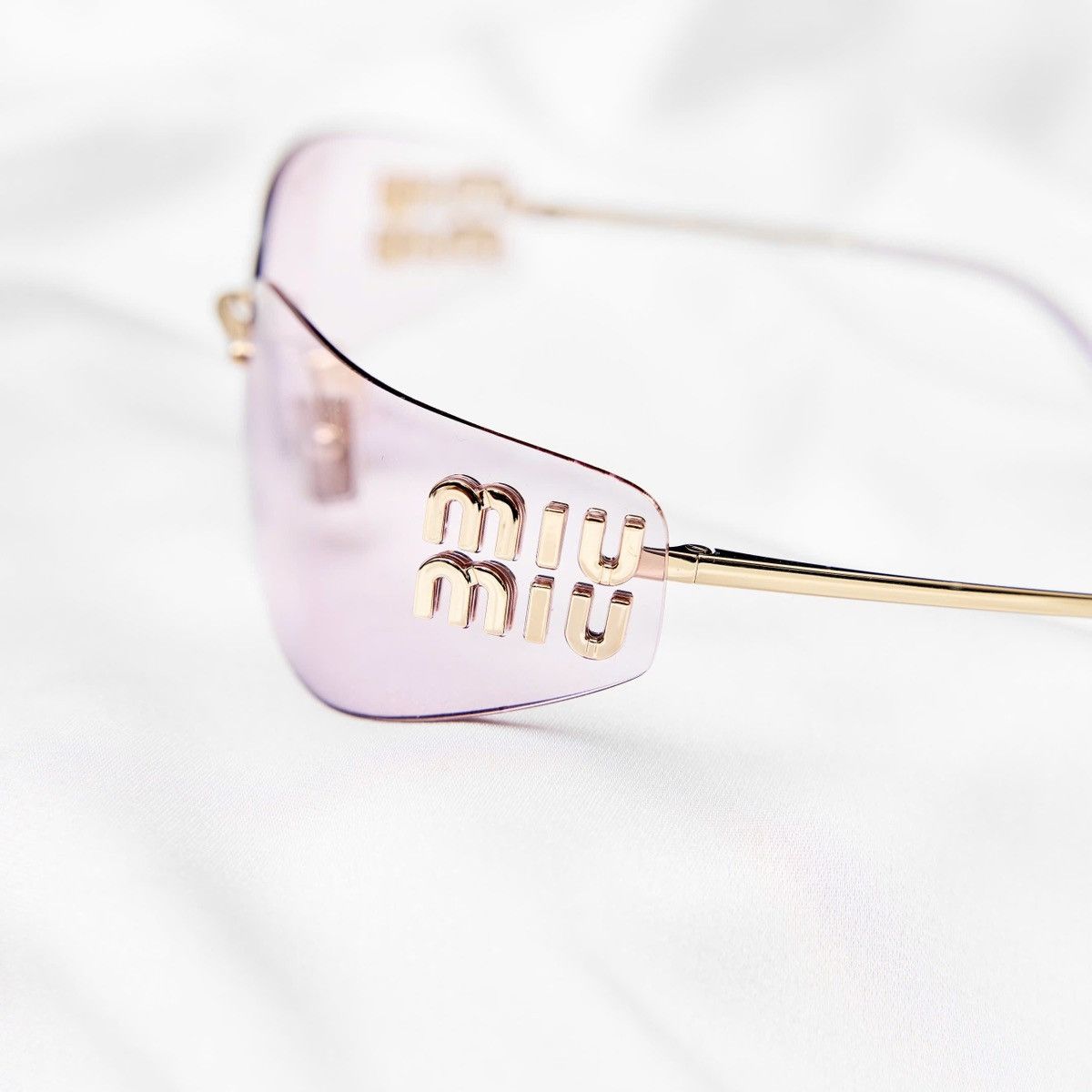 Miu Miu MIU MIU 0MU A51S ZVN90O SUNGLASSES Size ONE SIZE - 3 Thumbnail