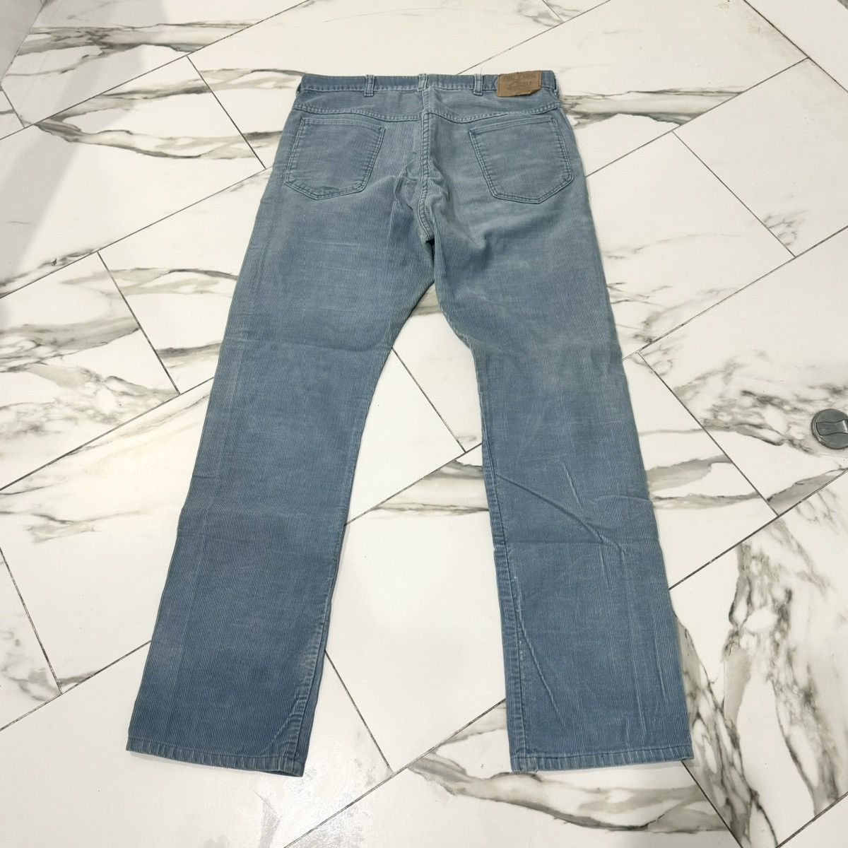 Other VINTAGE 70s BLUE CORDUROY PANTS! Size US 34 / EU 50 - 6 Thumbnail