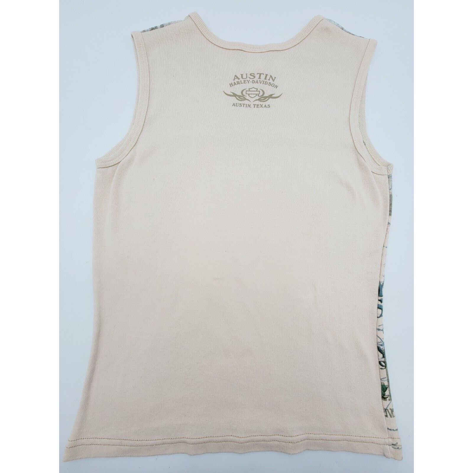 Harley Davidson Harley Davidson Women's Tank Top Shirt Sz L 100% Cotton Size L / US 10 / IT 46 - 6 Thumbnail