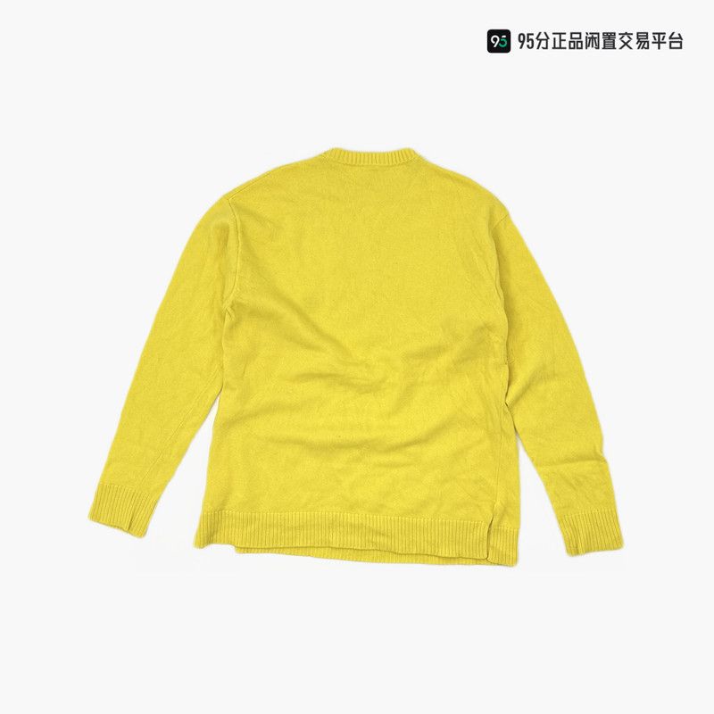 Loewe LOEWE FW21 Chest Embroidered Logo Knit Sweater Size US M / EU 48-50 / 2 - 1 Thumbnail