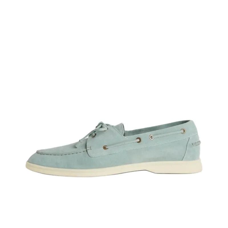 Loro Piana o1srvl11e0225 Loafers in Light Blue Size US 7 / EU 40 - 5 Thumbnail