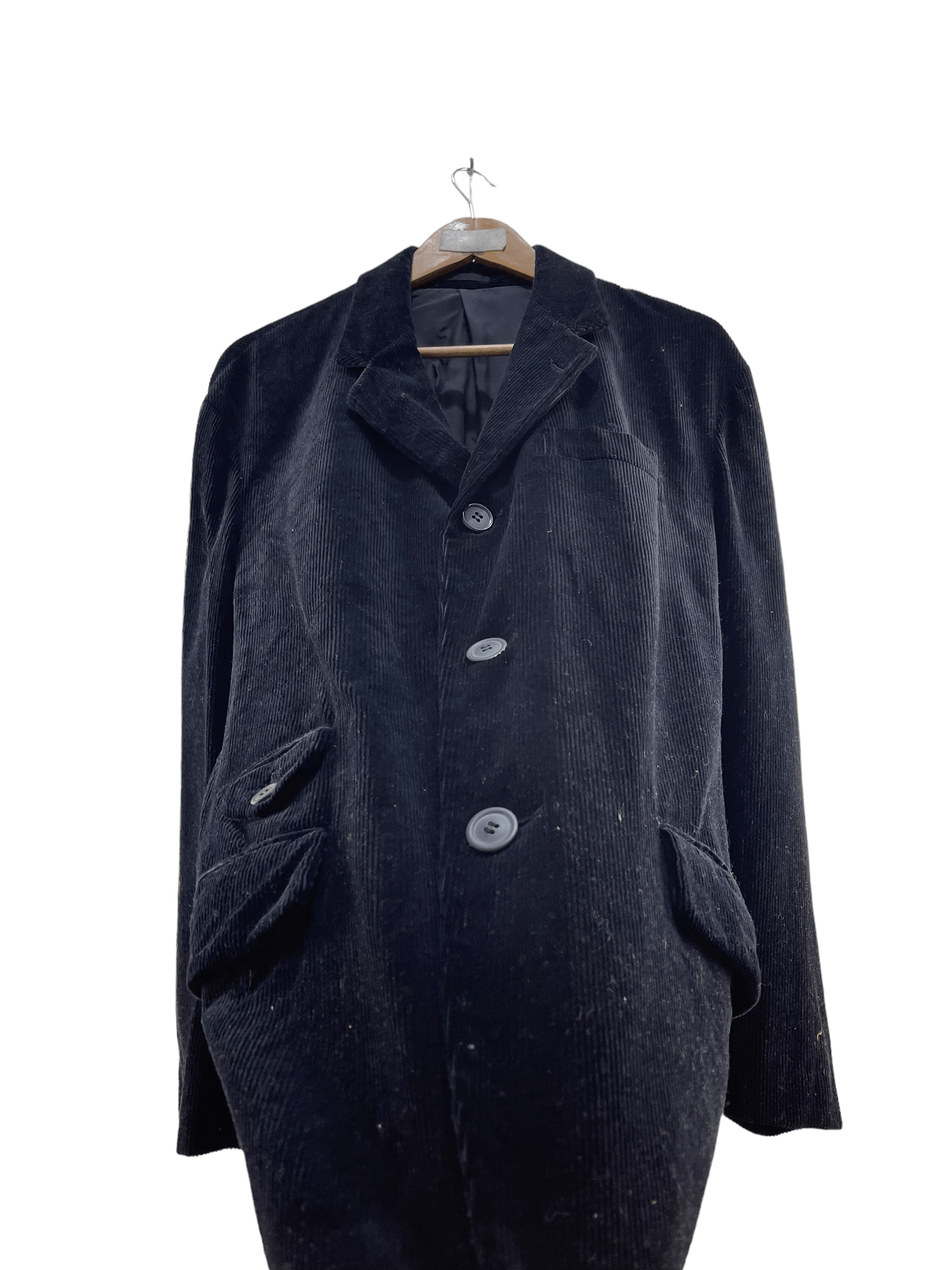 Issey Miyake Vintage Issey Miyake Corduroy Jacket Size US L / EU 52-54 / 3 - 6 Thumbnail