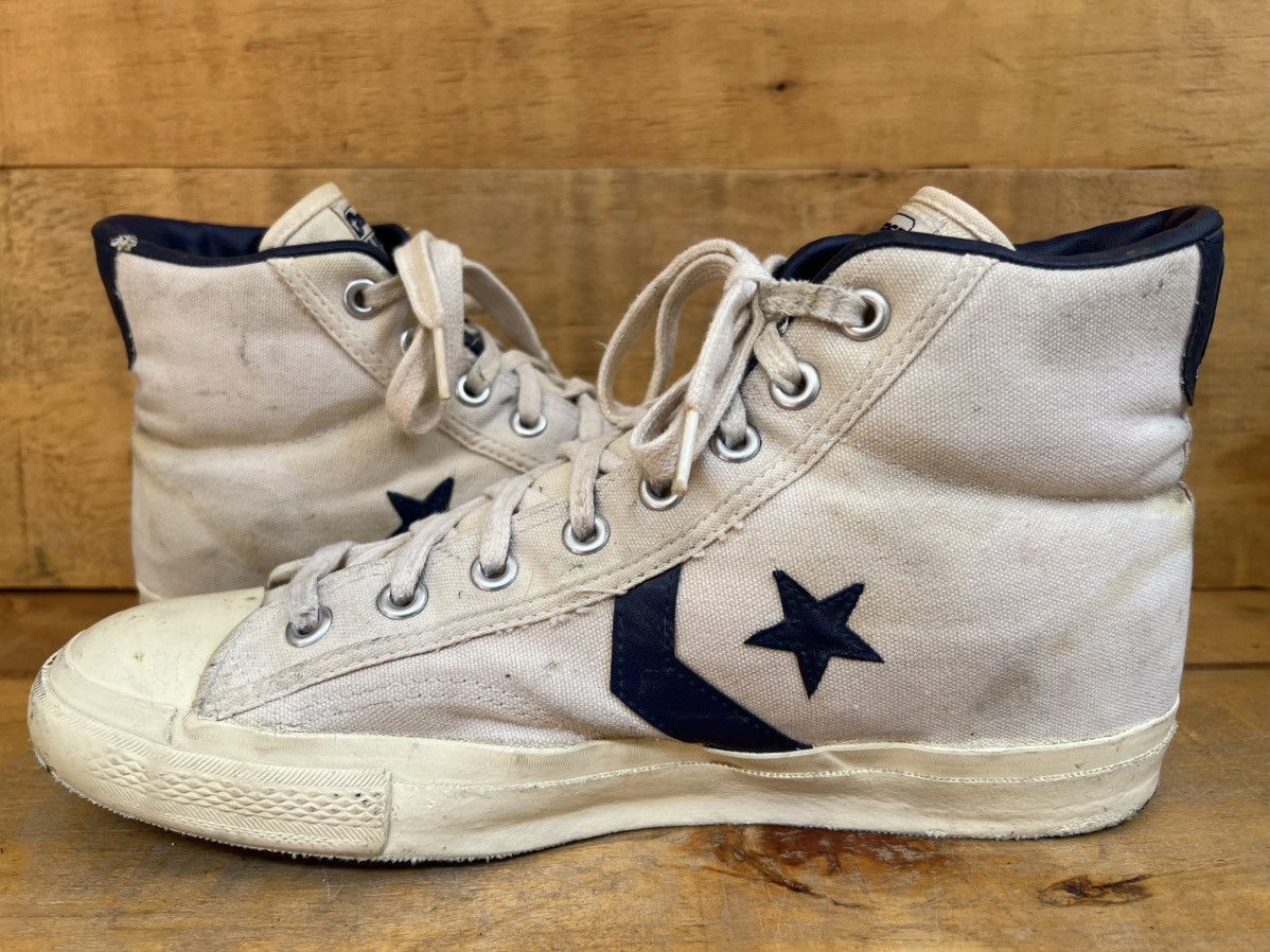 Converse Converse All Star 80S Old School Canvas Hi-Top Sneakers Size US 9.5 / EU 42-43 - 10 Thumbnail