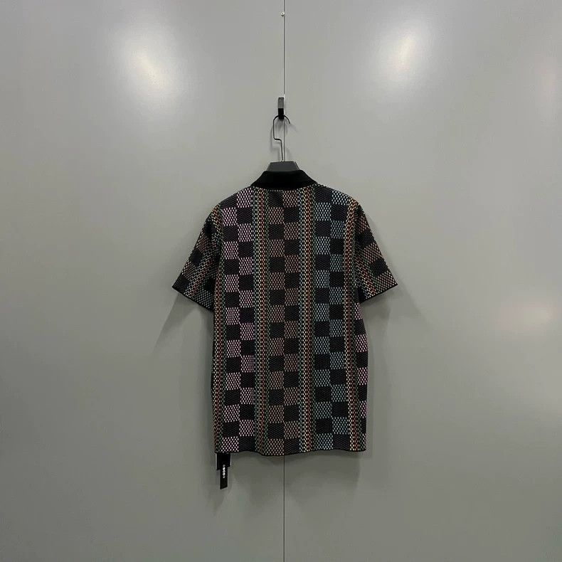 Louis Vuitton Louis Vuitton Louis Vuitton Color Block Short Sleeve Shirt Size US S / EU 44-46 / 1 - 2 Thumbnail